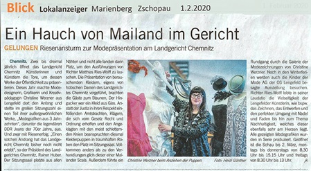 Blick - Ausgabe Marienberg - 01. Februar 2020